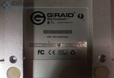 G-RAID数据恢复