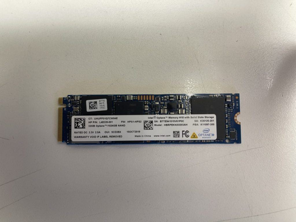 Intel Optane固态硬盘(SSD)